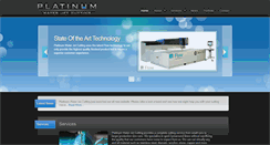 Desktop Screenshot of platinumwaterjetcutting.com